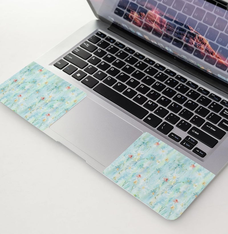 WINTOJO 11.6 13 13.3 14 15 15.6 inches Netbook Laptop Skin Sticker Decal Reusable Protector Cover Case for Laptop Notebook chromebook Green W-NEK-52 - Image 3